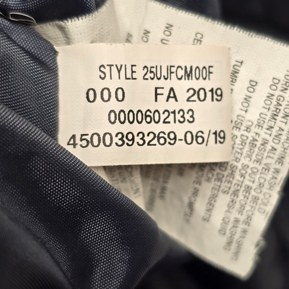 Under Armour Black Puffer Jacket Youth LG ColdGear Hooded Zip Logo - Picture 4 of 15